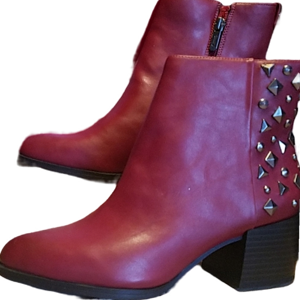 Circus by Sam Edelman Booties Size 7M NWOT Dark Cherry